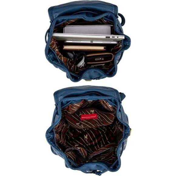 Casual Daypack for Travel Work Blue - Picture 4 of 6